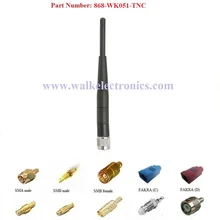 Складной штекер TNC 868 МГц резиновая антенна Гибкая TNC UHF RFID антенна