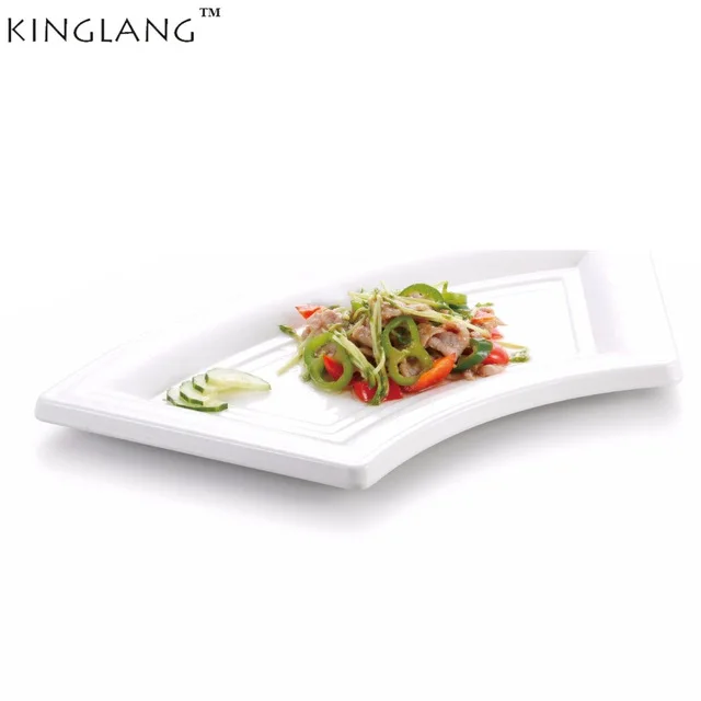 Melamine white tray fan shaped dish plate for restaurant hotel supplier CONTON food dish Melamine white tray fan shaped dish plate for restaurant hotel supplier CONTON food dish