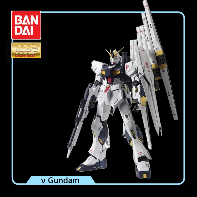 BANDAI MG 1/100 RX-93 Nu Gundam v Gundam эффекты фигурка модель модификация