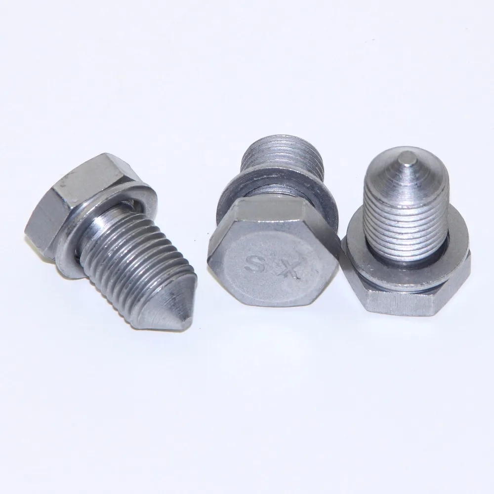 3Pcs OEM For A3 A4 A6 TT Beetle VW Golf Eos Oil Drain Plug Bolt with