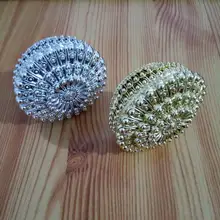 150 шт Роскошный Золотой Серебряный Павлин круглая Конфетница сундук сокровище коробка для свадебных сувениров вечерние поставки