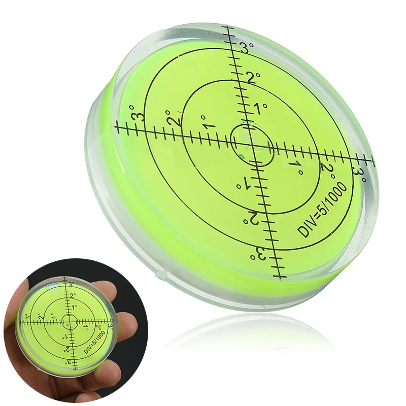 60x12mm Turnable Precision Round spirit level font b measurement b font Tools font b Instrument b
