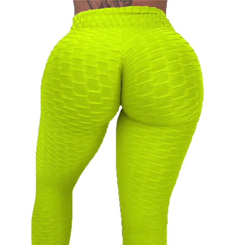 

NINGMI Fitness Tight for Women Ruched Sexy Butt Lifter High Waist Trainer Body Shaper Control Panties Hot Pants Slimming Legging