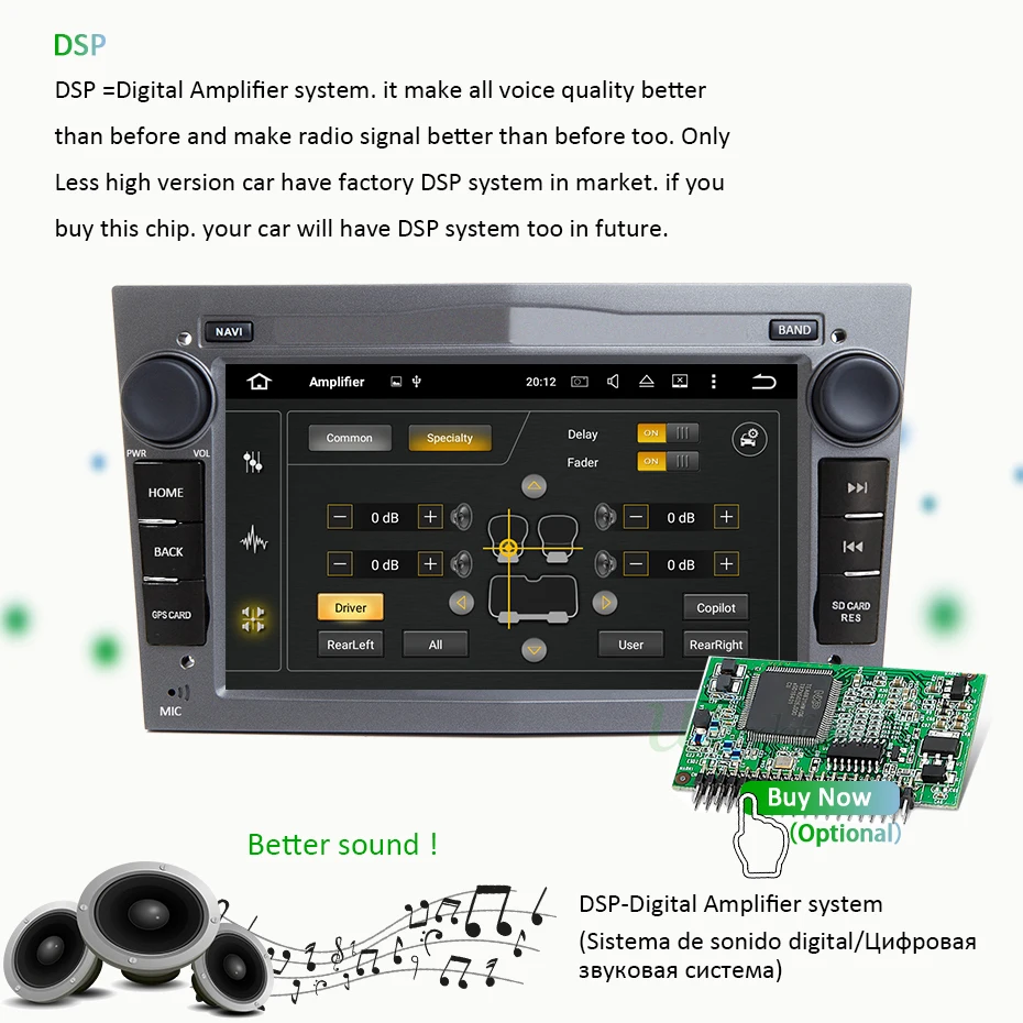 Cheap 4G Android 9.0 DSP 2 DIN Car Radio GPS For Opel Vauxhall Astra H G J Vectra Antara Zafira Corsa Vivaro Meriva Veda NO DVD Player 40