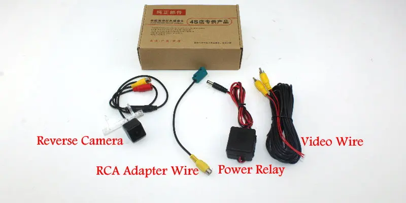 Liislee Car Reverse RearView Camera For Mercedes Benz E W211 E280 E300 E320  Connect The Original Factory Screen  RCA Adapter 12
