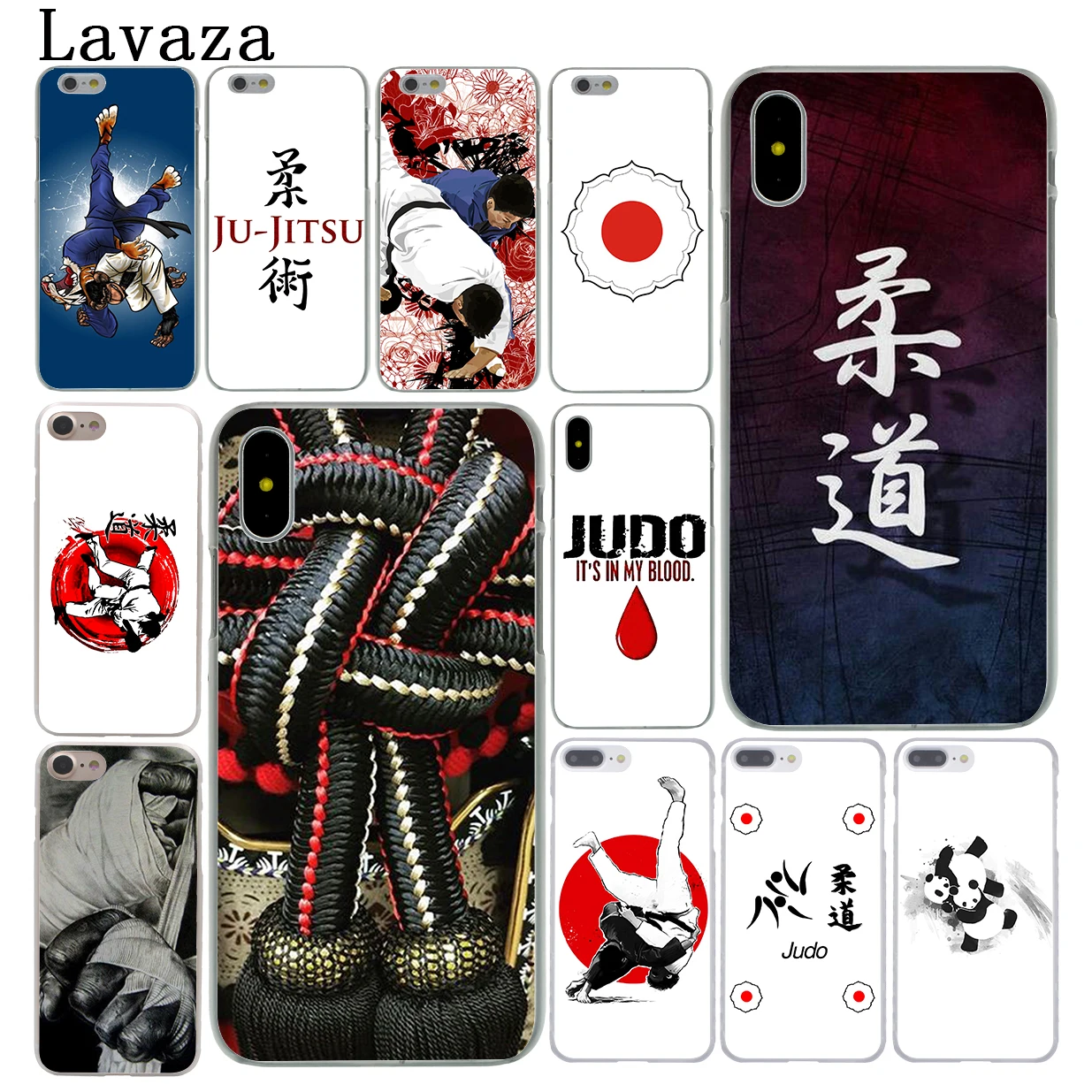 

Janpan Judo Hard White Cover Case for iPhone 7 7 Plus 6 6S Plus 5 5S SE 4 4S