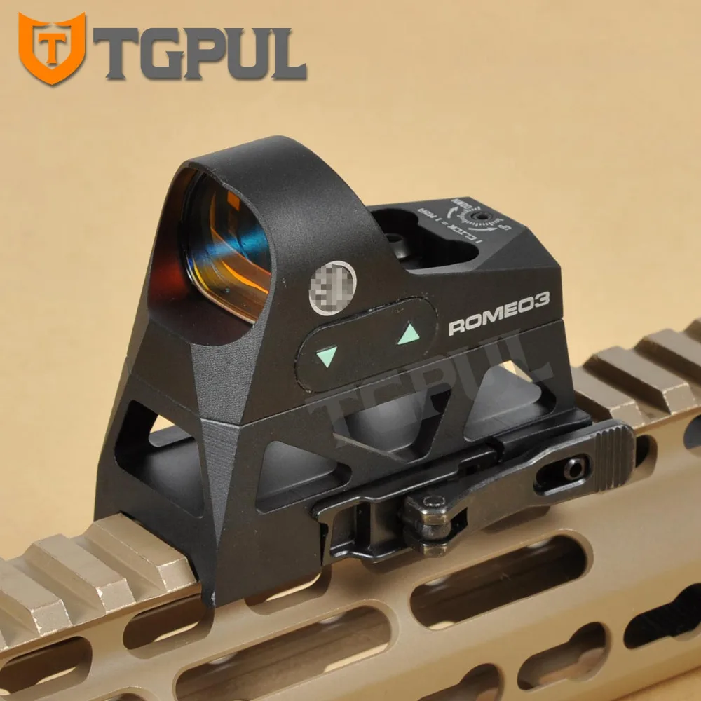 

Tactical Micor Mini 1x25 Tactical Hunting Scopes Rifle Reflex Sight 3 MOA Red Dot Shockproof Firearm Shot with Picatinny Mount