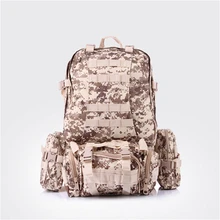 Мужской военный рюкзак, тактический камуфляжный рюкзак, система Molle, спасатель, сумка, рюкзак для выживания, военные дорожные сумки