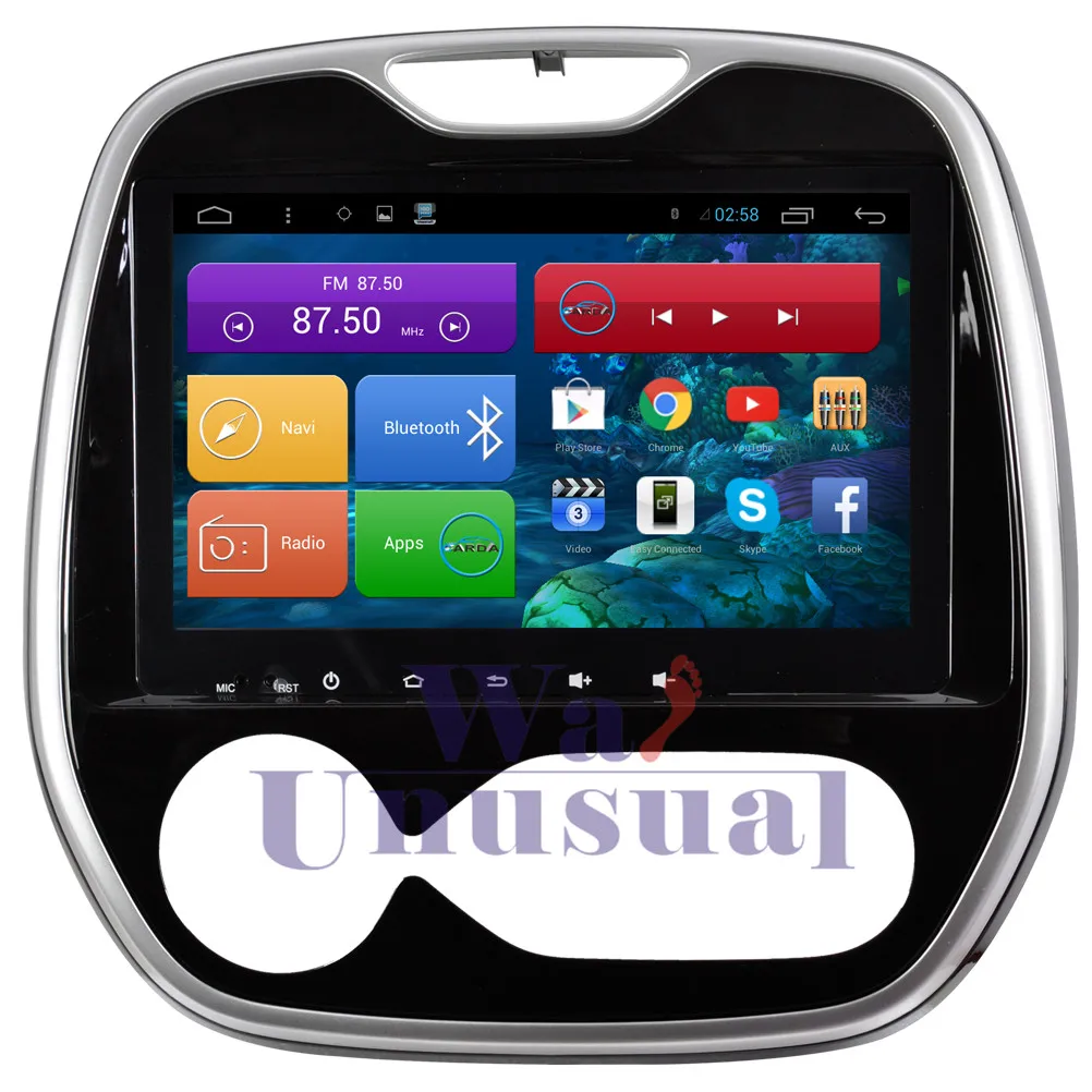 Best WANUSUAL 9" Quad Core 16G Android 6.0  GPS Navigation for  Duster 2014 2015 2016 2017 Auto With BT Wifi Mirror Link Maps 0