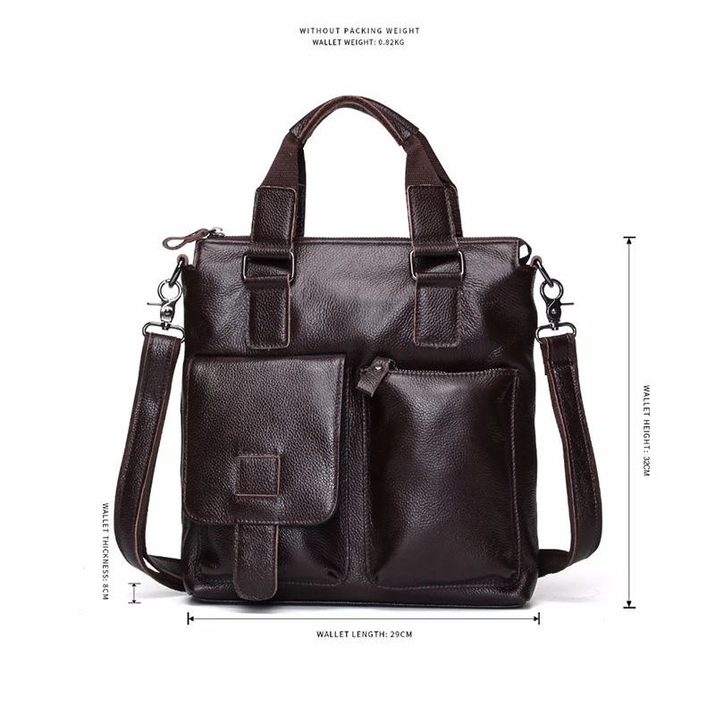 Joyir حقيقية جلد الرجال حقيبة حقيبة خمر حقائب الرجال رسول حقائب جلدية crossbody الكتف محمول حقيبة يد الذكور