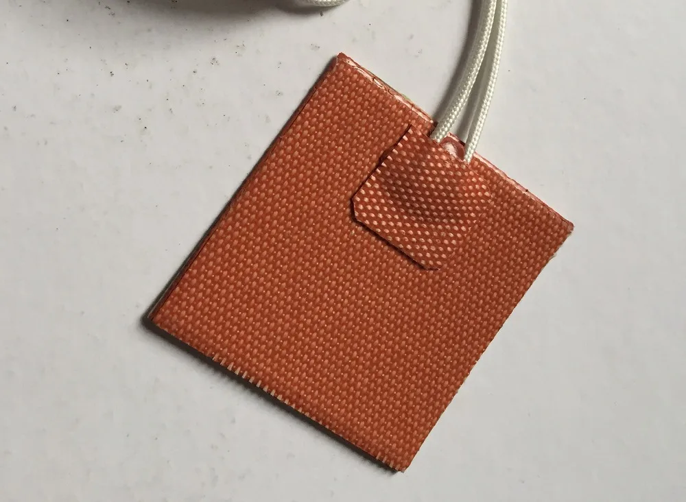 

80*60mm 12V 20W,Silicone Heater Pad 3D Printer Heater,Heatbed ,Road monitoring hard disk thermal insulation heating sheet