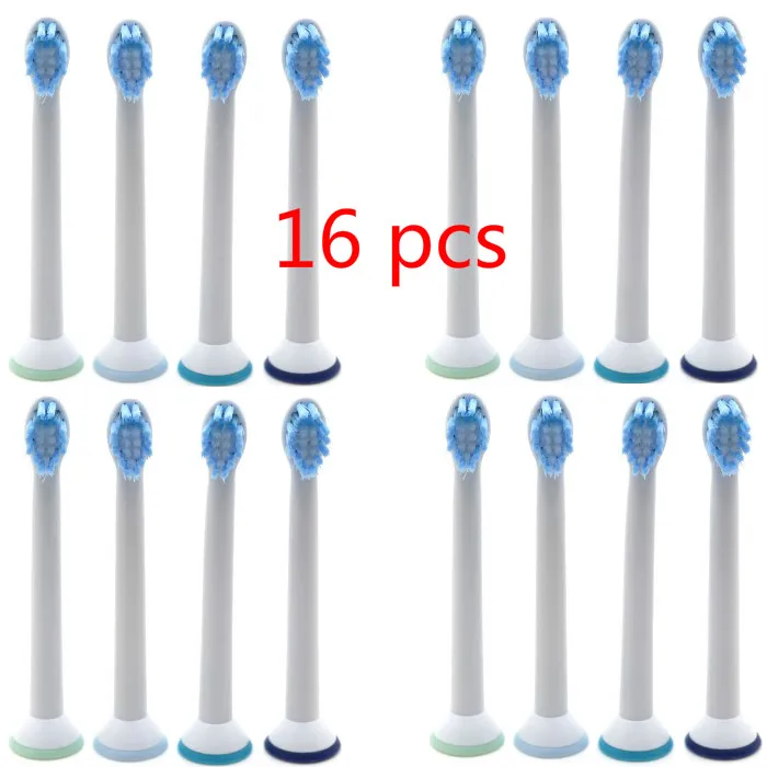 

16pcs Replacement Toothbrush Heads for Philips Sonicare Mini ProResult HX6024 Electric Tooth Brushes Head Wholesale