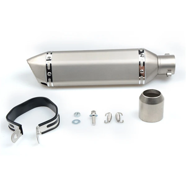 38 51MM Carbon fiber Motorcycle Escape Modified Muffle Exhaust Pipe for