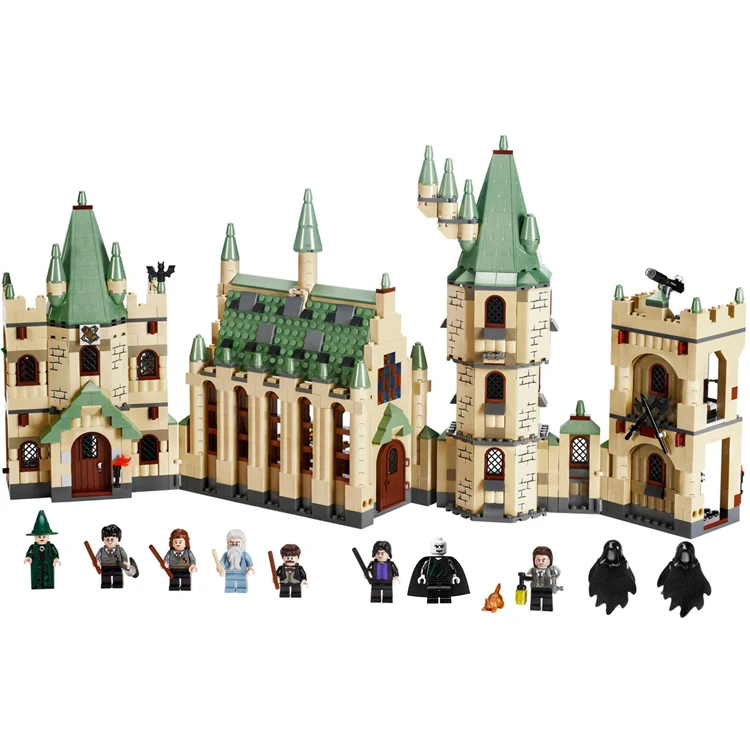 

CX 16030 1340pcs Creative Movies The Hogwarts Castle Building Block Compatible with Castle 4842 Bricks figure toys for chil