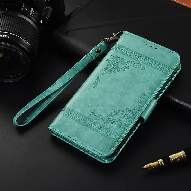 Кожаный чехол-книжка для Xiaomi Pocophone F1 redmi 5 Plus 4A 6A чехол Note 3 4 4X 5A Pro Prime | Мобильные