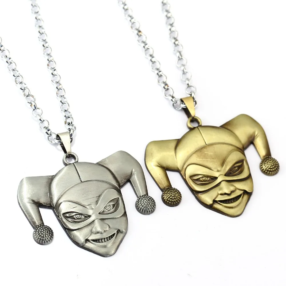Suicide Squad Necklace Harley Quinn Pendant Friendship Gift Men Women