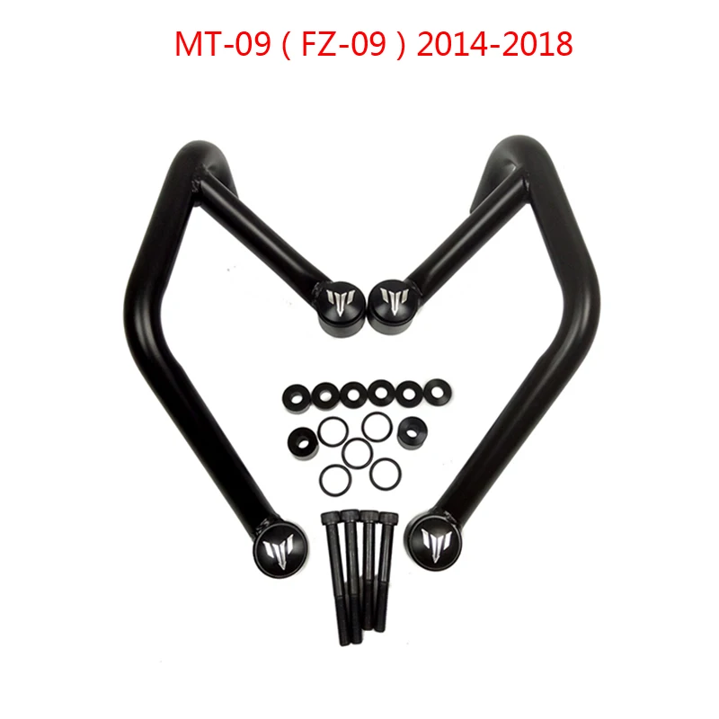 

For Yamaha MT-09 MT09 MT 09 FZ-09 Engine Guard Crash Bar Frame Refit Tank Protection Bumper for Yamaha MT-09 FZ-09 2014-2018