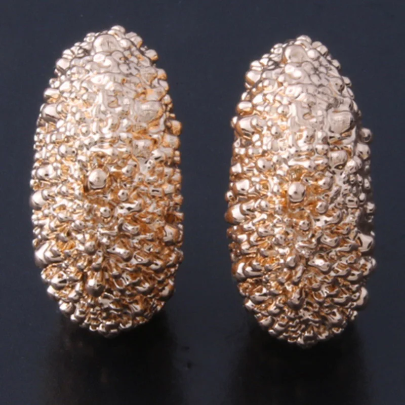 

Drop silver brand Earring Retro Metal earrings for Woman Ear Ring Geometric Large Exquisite Brinco Printing Oorbellen Earrings