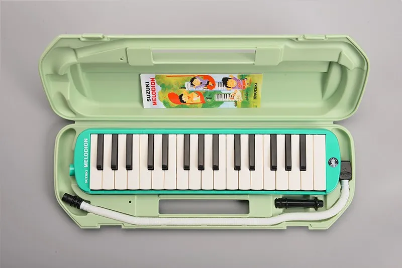 Suzuki mx-32d Alto Melodion/студент Мелодические гармоники/pianica(с сумкой, протирочная ткань.) Подарок выбора - Цвет: Melodion