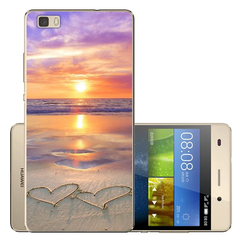 Чехол 5 0 дюйма для Huawei P8 Lite 2015 силиконовый чехол P 8 ALE L21 TPU задний телефона