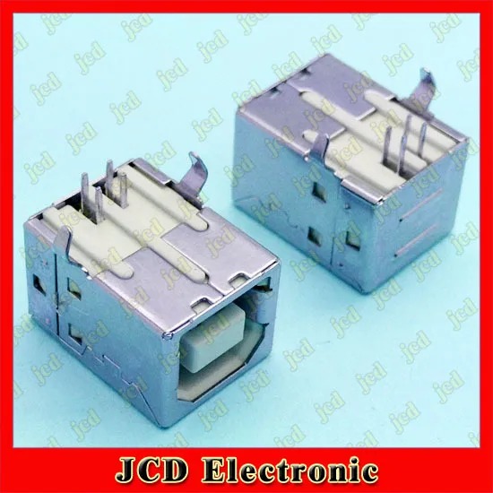 

NEW! USB 2.0 TYPE B FEMALE RIGHT ANGLE REPLACEMENT PLUG IN PORT CONNECTOR JACK