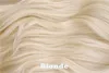 QQXCAIW Long Curly Blonde Wig Cosplay Costume Party Women  70 Cm High Temperature Synthetic Hair Wigs ► Photo 3/3