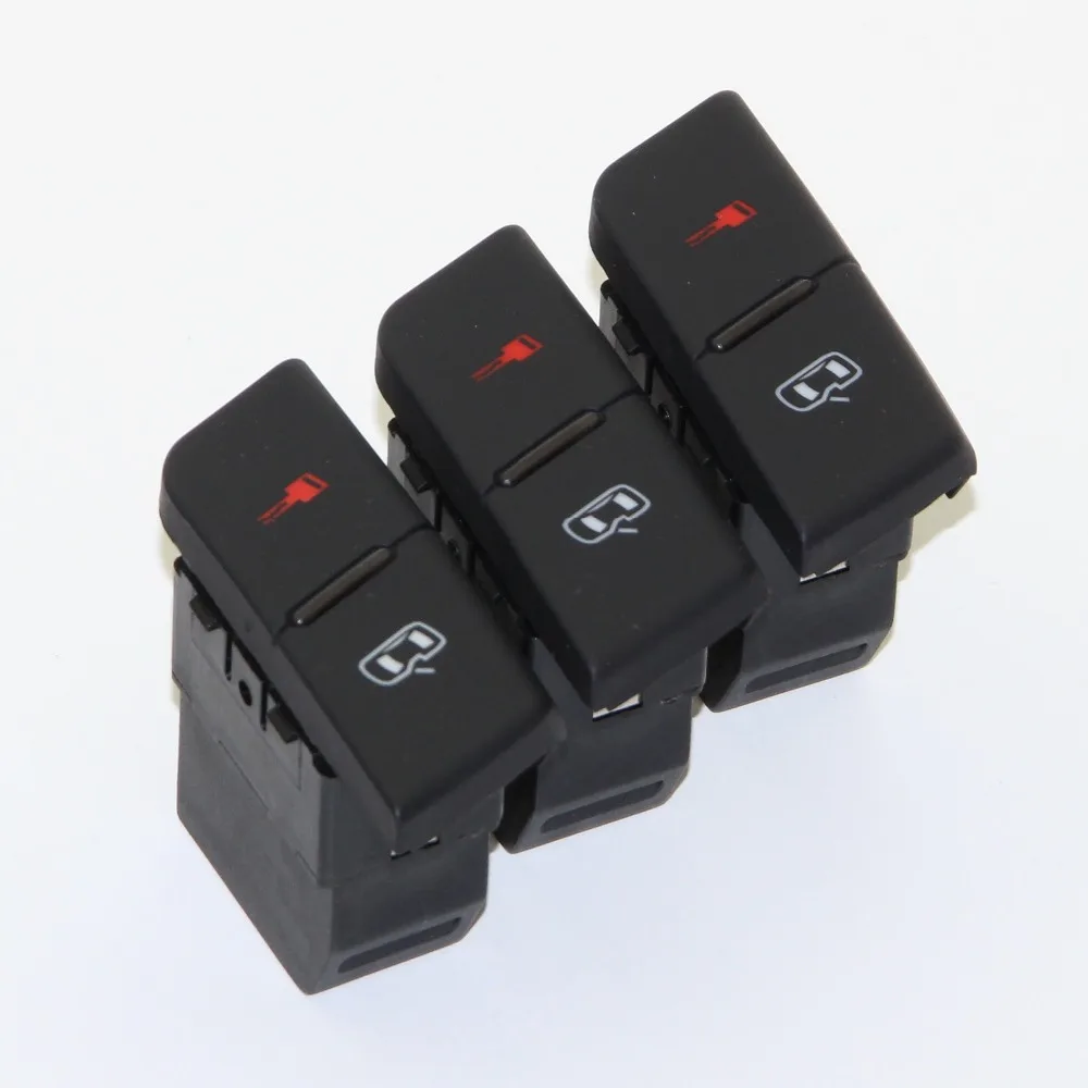 3pcs CENTRAL Master Door Lock Unlock Switch for A4 S4 B6 B7 2000 2008