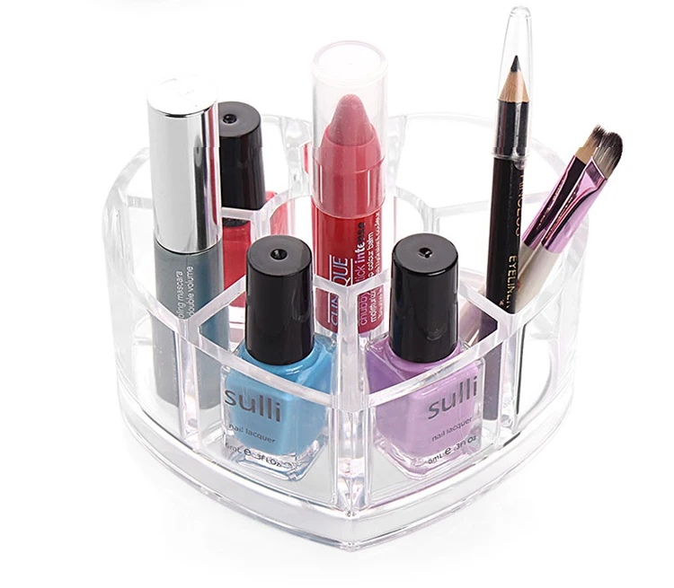 

Clear Jewelry Storage Acrylic Cabinet Box Makeup Case Cosmetic Organizer Holder