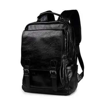 

X-online 062517 mens fashion high capacity backpack school student book bag