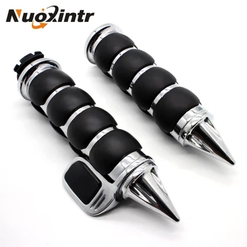 

Nuoxintr Motorcycle 1" 25mm Handlebar Hand Grips For Kawasaki Vulcan VN 900 Classic Honda Shadow VT VTX1300 Suzuki Harley Yamaha