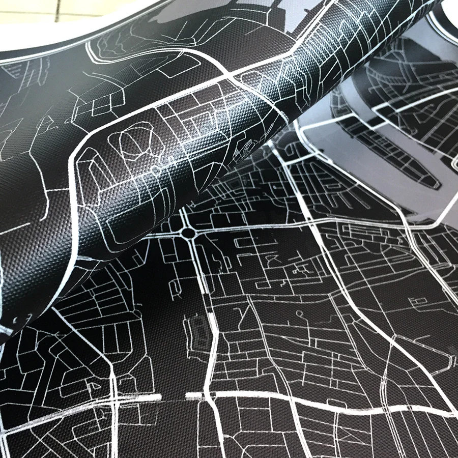 Современный минский карта городов мира постер абстрактная Печать холст Картина