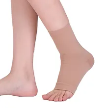 Рукав компрессионный для поддержки щиколотки при занятиях спортом скобы для ступней облегчение боли wrap эластичный бандаж 1 пара