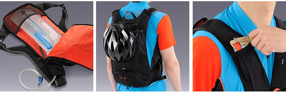 Clearance Shimano Unzen Cycling Bag Hydration Pack bicycle Mochila Camel Water Bladder Bag Assault Backpack Camping Hiking Pouch 13