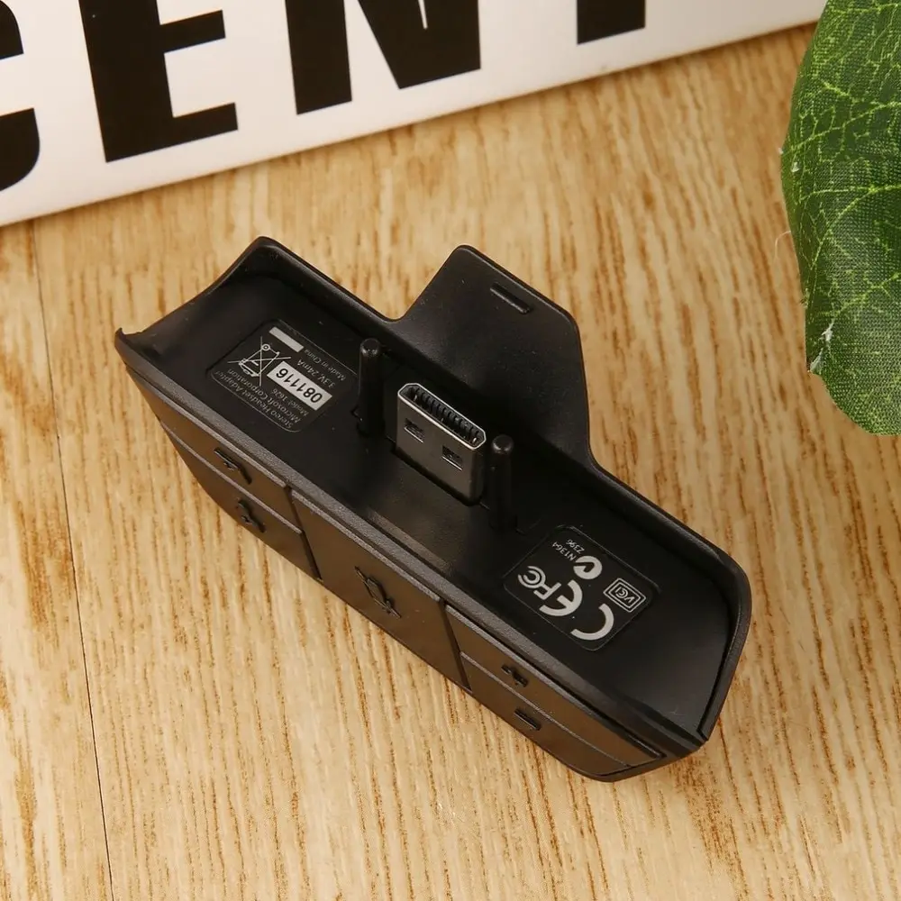 

Black Stereo Headset Adapter Headset Audio Adapter Headphone Converter For Microsoft Xbox One Wireless Game Controller