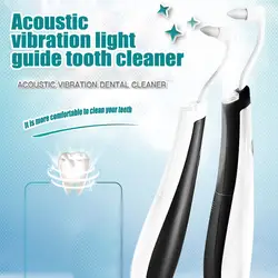 2019 Мини зуб очиститель акустическая вибрация эргономичный 3 Сменная головка портативный очиститель зубов