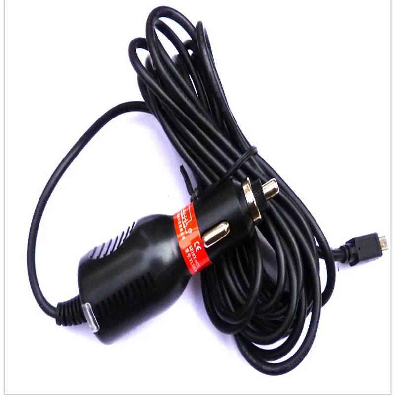 

2PCS Micro/Mini USB port DC12V-24V To 5V 1.5A USB Car Charger Car DVR Vehicle Charging with 3.5 meter power cable