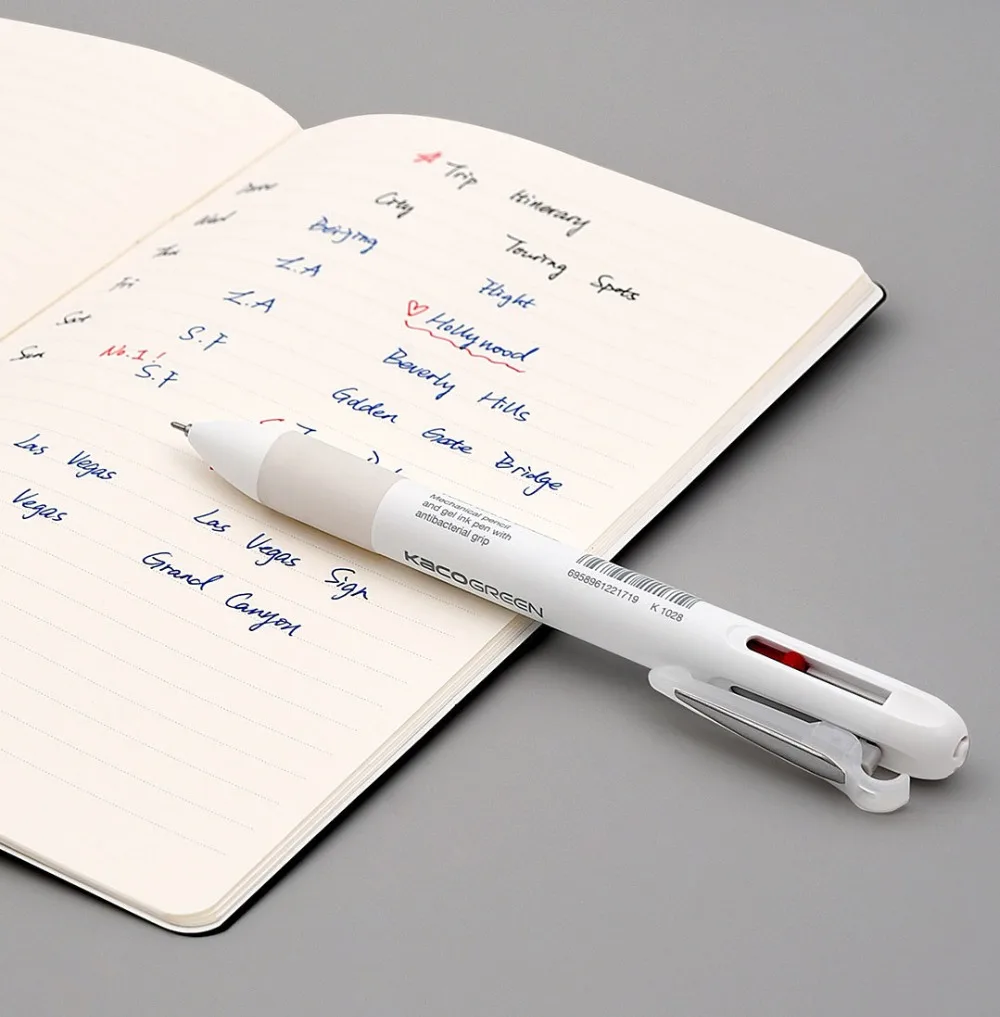 MIRUI MOULDE 4 в 1 многофункциональная ручка для подписи для студентов и офисных принадлежностей