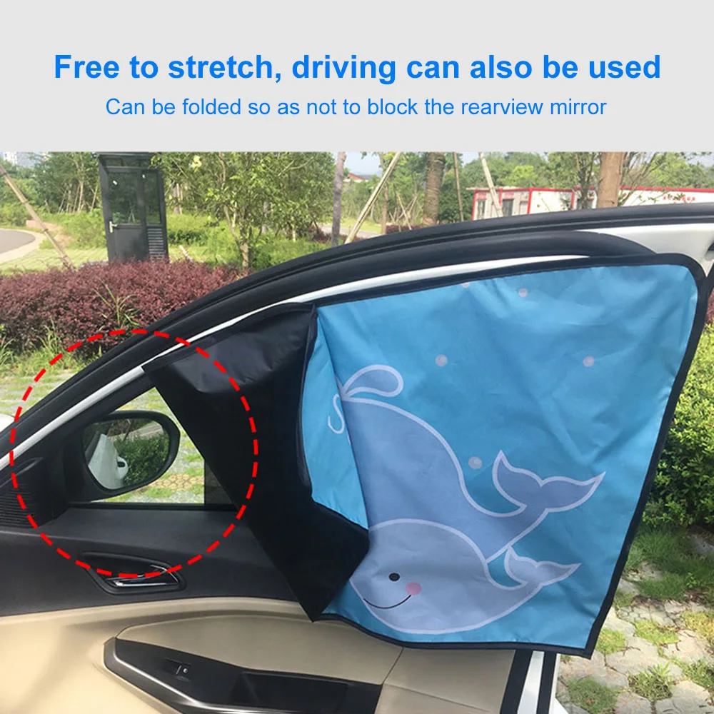 

Automobile Magnet Curtain Sunshade Car Back Side Window Interior Sun Protection for bmw e46 e90 ford focus 2 vw suzuki Hyundai