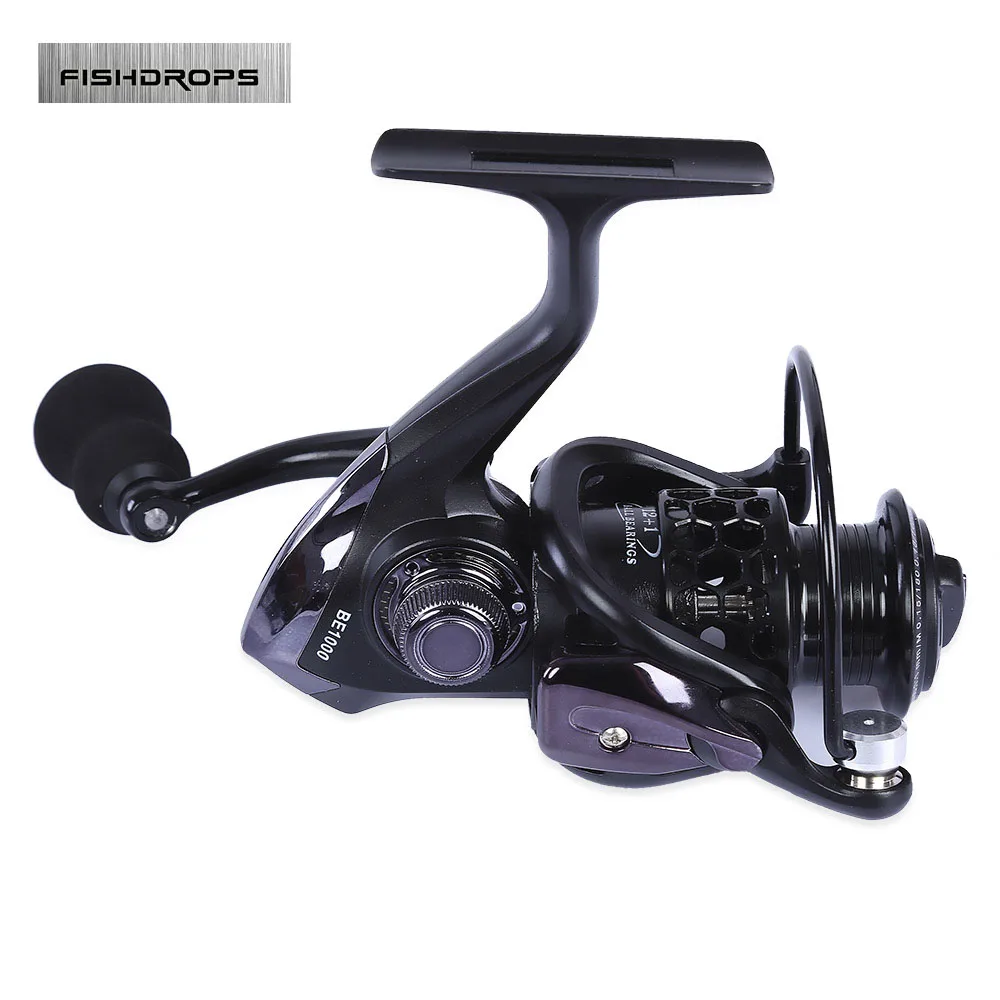 

FISHDROPS BE1000 - 7000 CNC Full Metal Spinning Fishing Reels with Foldable Handle Hollow-out Spinning Reel Fishing Tackle Pesca