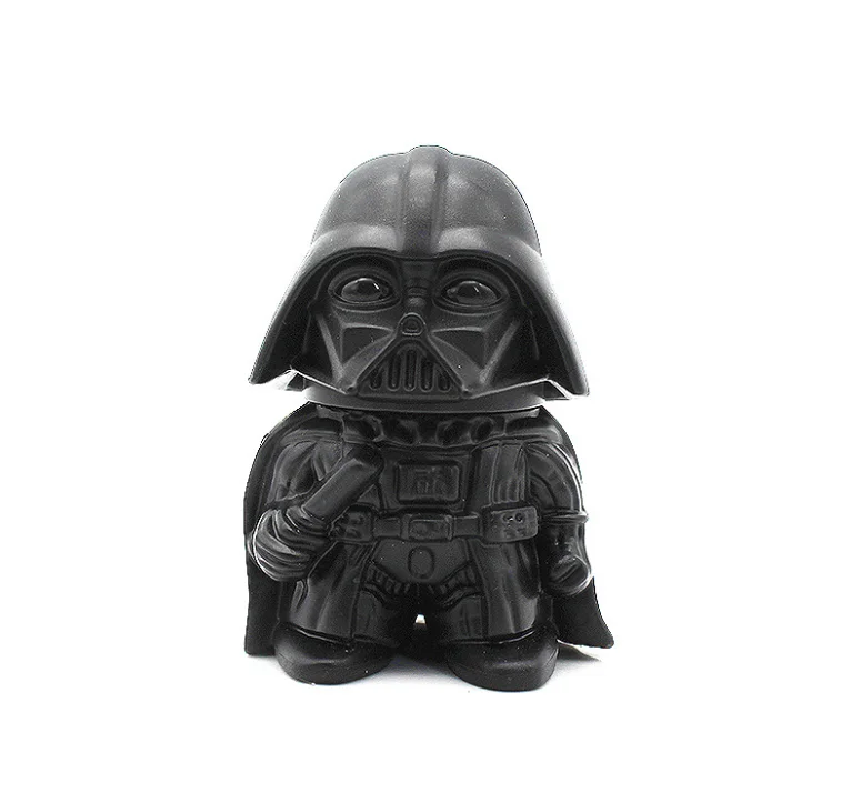 

Personality 3 Layers Zinc Alloy Black Warrior Tobacco Grinder Metal Herb smoke Grinder Tobacco Spice Crusher Accessories LFB606