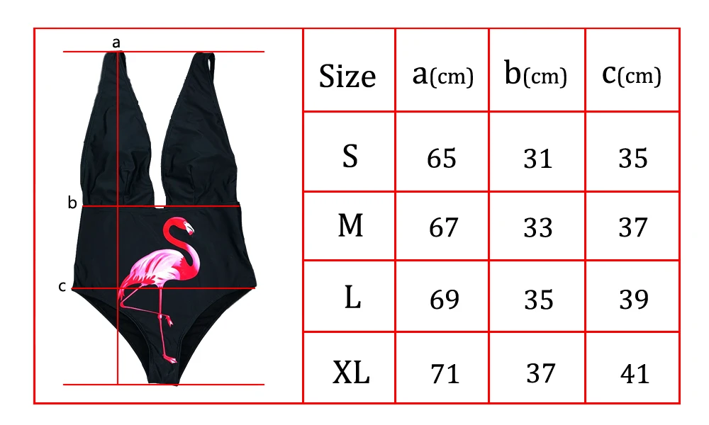 Sexy Multicolor bird print V Neck Push Up Padded High Waist One Piece swimsuit Swimwear Women Bodysuit Bathing SuitMonokini