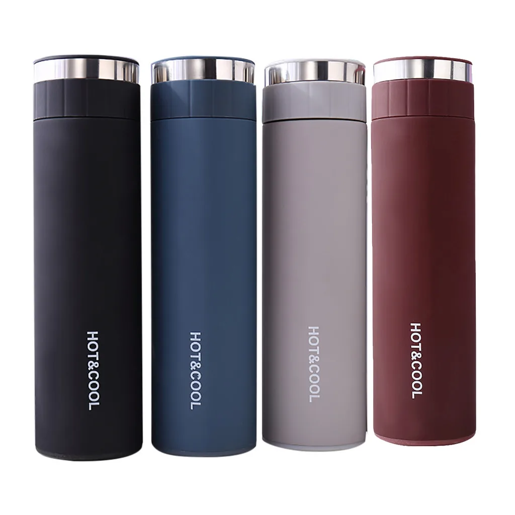 

Double-Wall Insulated Vacuum Flask Stainless Steel Water Bottle Cola Water Beer Thermos for Sport Bottle