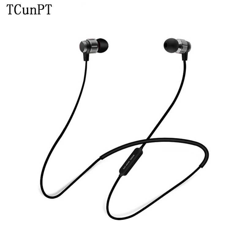 TCunPT новые спортивные супер бас беспроводные Bluetooth наушники с защитой от пота
