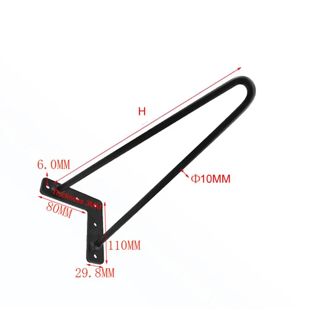 4 Pcs European and American Style Black Iron Table Leg Bracket Coffee Table Desk Furniture Legs 4 Pcs European and American Style Black Iron Table Leg Bracket Coffee Table Desk Furniture Legs