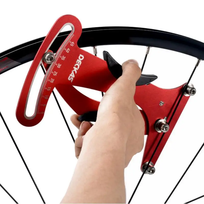 Goede Deckas Bike Indicator Attrezi Meter Tensiometer Fiets Spoke Tension Wiel Bouwers Tool Fiets Spoke Reparatie Tool