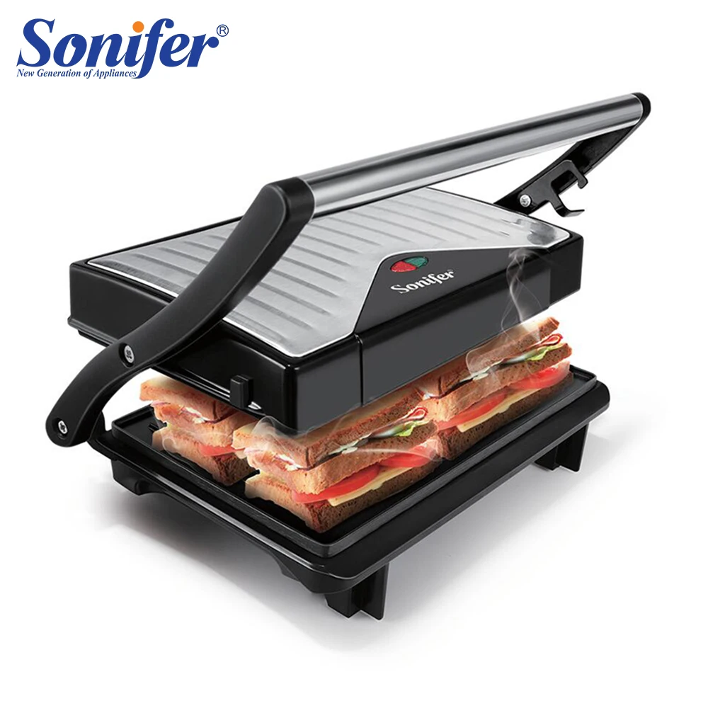Electric Grill 750W Travel Mini Barbecue Grill Electric Hotplate