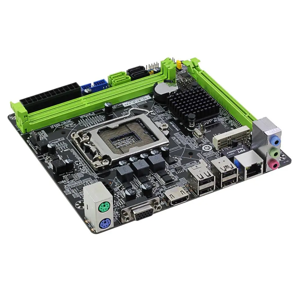 سطح اللوحة H81 المقبس LGA1150 البسيطة-ITX SATA3.0 PCI-E 2 * الذاكرة DDR3 i3 i5 i7 المعالج UEFI BIOS اللوحة الأصلية