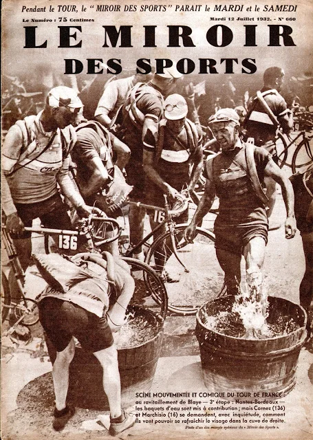 1968 : Le pont du Bonh Race Tour France Велоспорт Спорт классические настенные наклейки холст