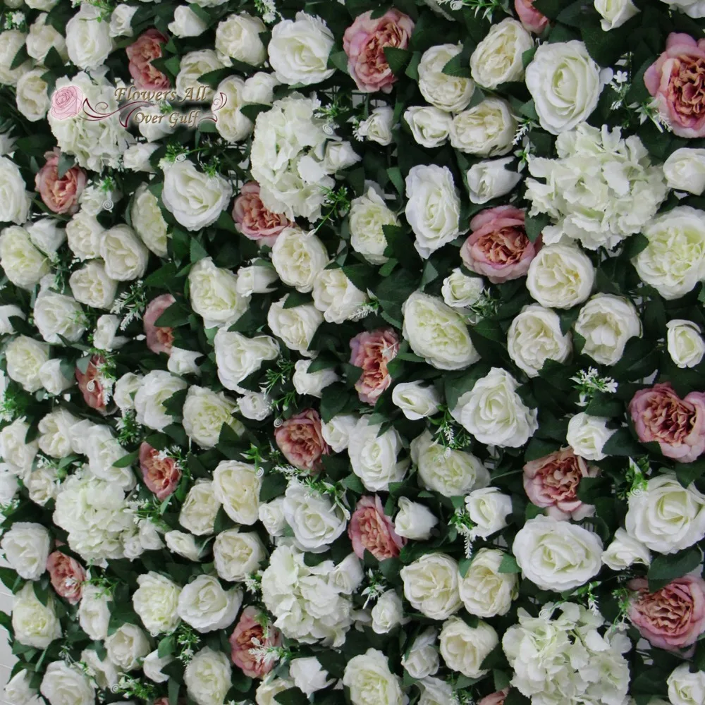 flower all over gulf artificial flower wall for backdrop wedding