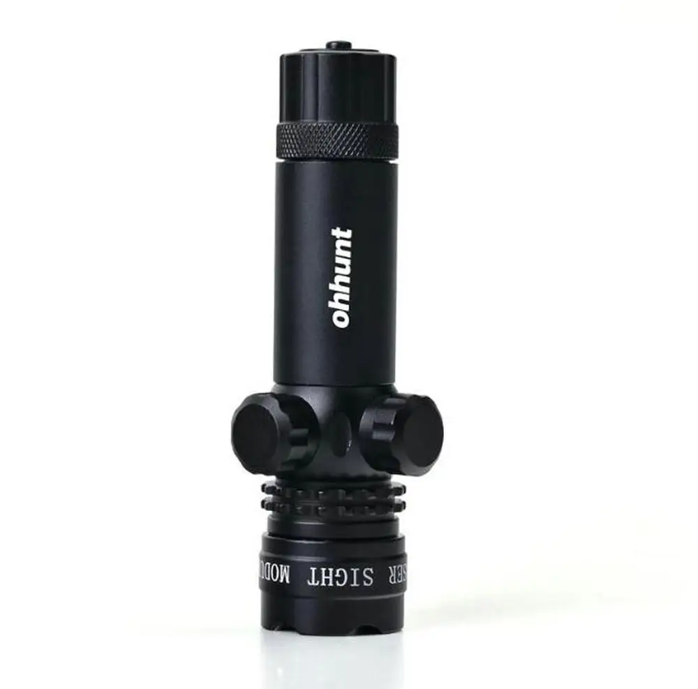 Тактический охотничий красный/зеленый лазерный прицел с кнопкой ВКЛ./ВЫКЛ. И